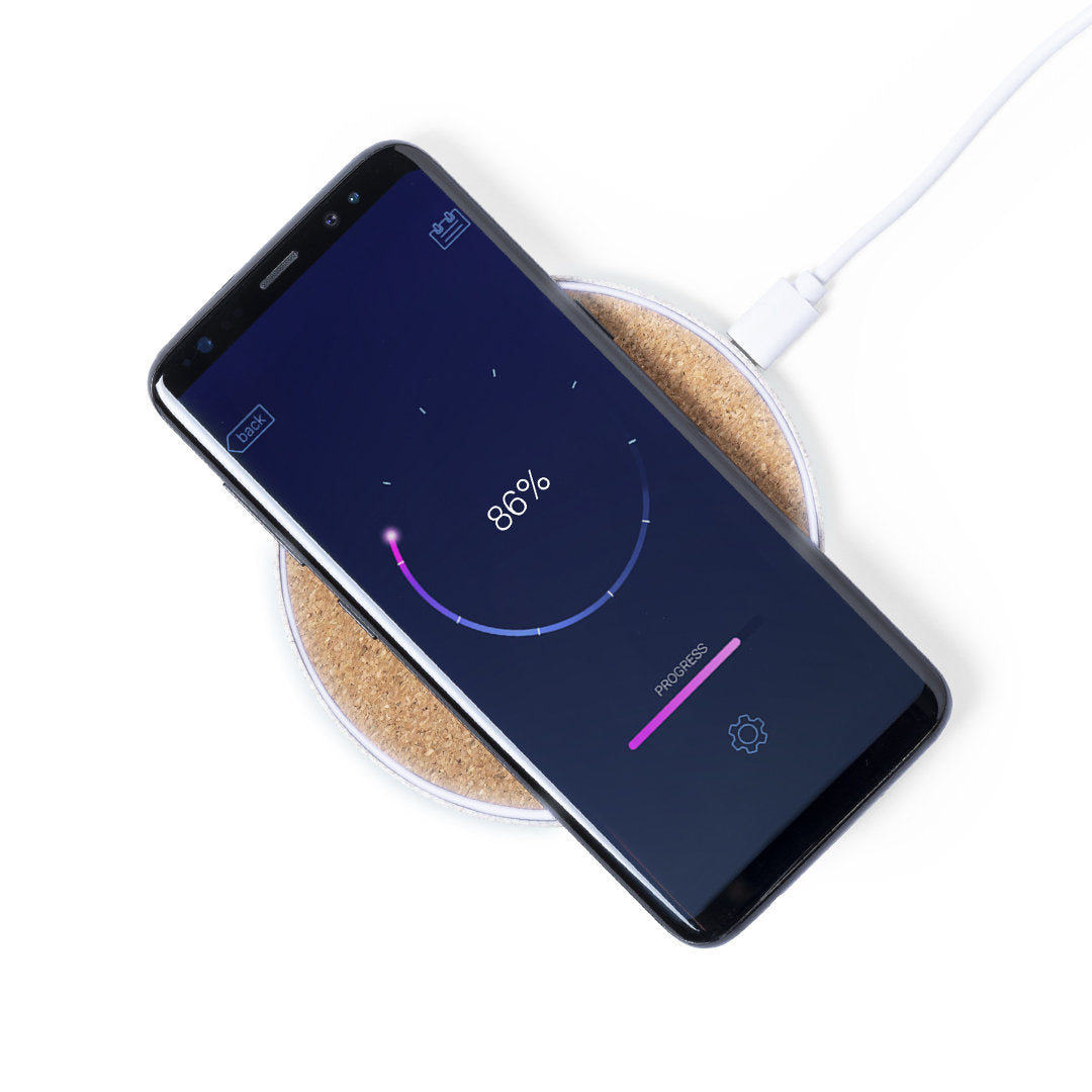 Livor Wireless Charger Cork – Eco-Friendly Wireless Charging Solution