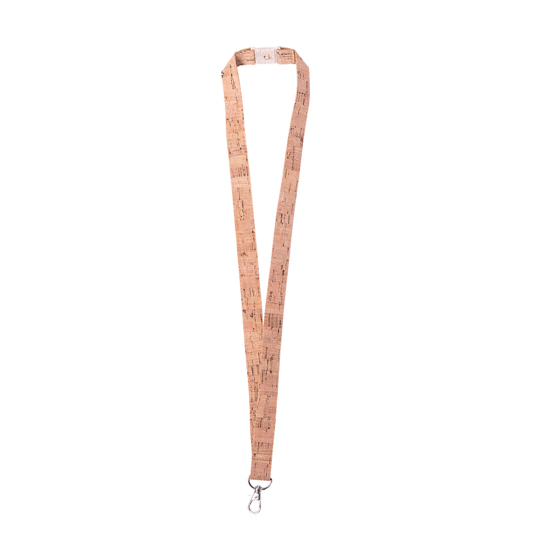 Bespal Natural Cork Lanyard - Sustainable Office Accessories