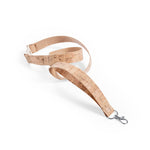 Bespal Natural Cork Lanyard - Sustainable Office Accessories