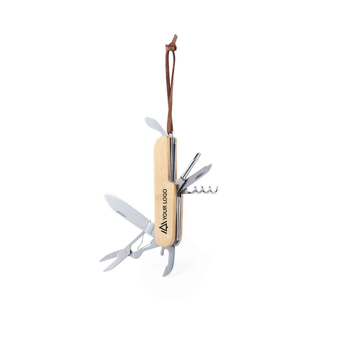 Titan Multipurpose Knife – Durable Bamboo and Stainless Steel Tool