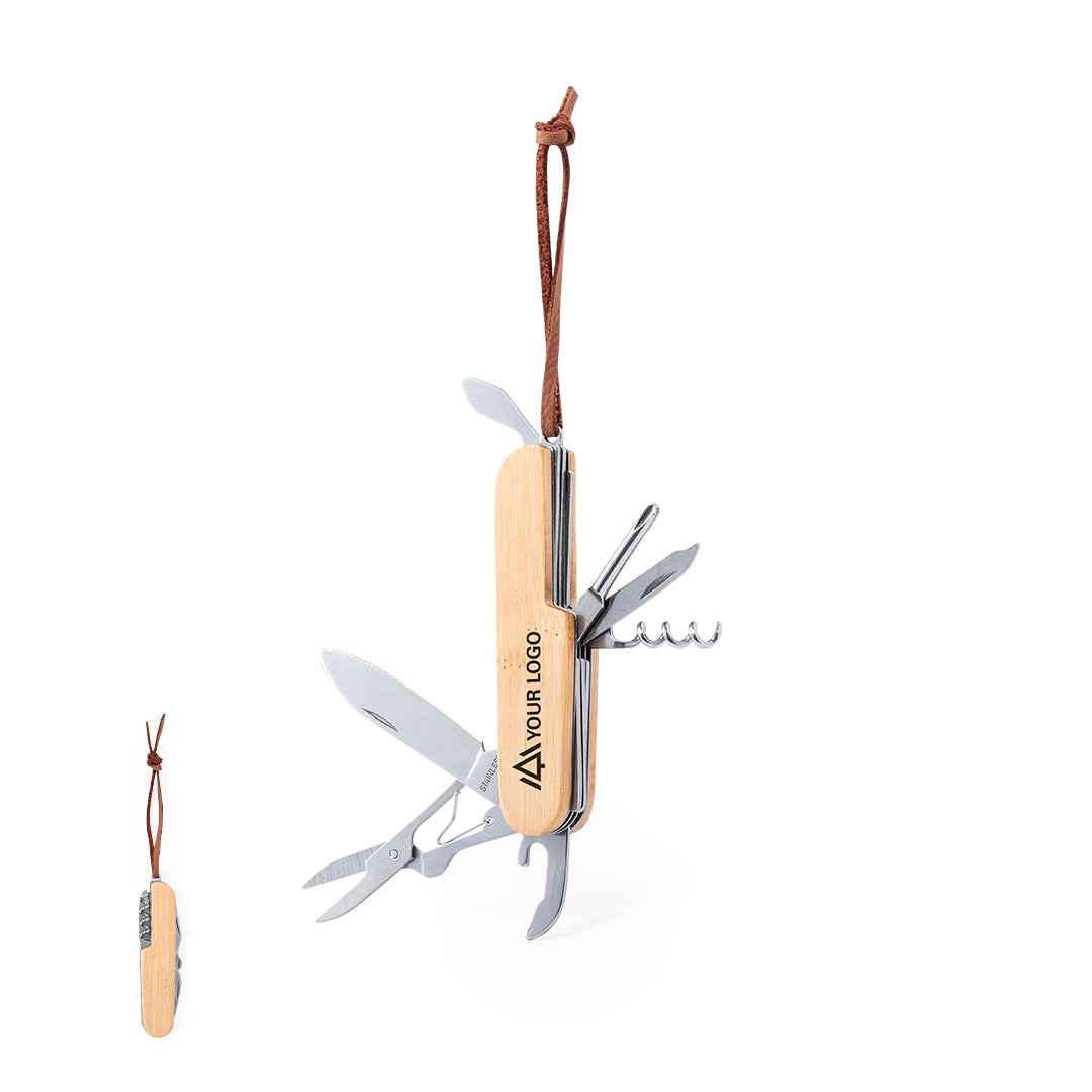 Titan Multipurpose Knife – Durable Bamboo and Stainless Steel Tool