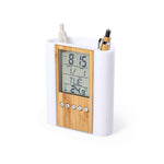 Petrox Pen Holder with Clock – Eco-Friendly Multifunction Desk Accessory
