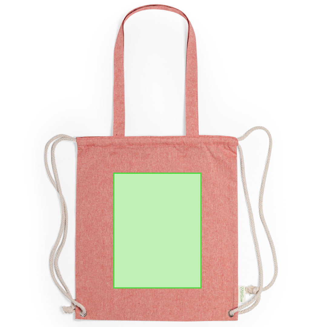 Fenin Drawstring Backpack – Durable Recycled Cotton Bags for Bulk Orders