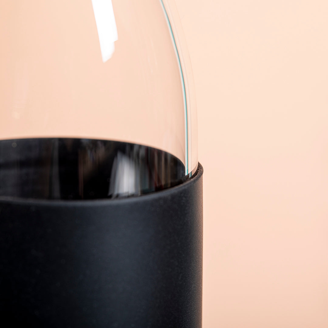 Teltox Sustainable Bottle – Eco-Friendly Glass Water Bottle with Bamboo Cap
