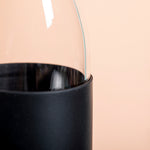 Teltox Sustainable Bottle – Eco-Friendly Glass Water Bottle with Bamboo Cap