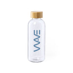 Solarix Sustainable Bottle – Eco-Friendly 600ml RPET Bottle with Bamboo Cap