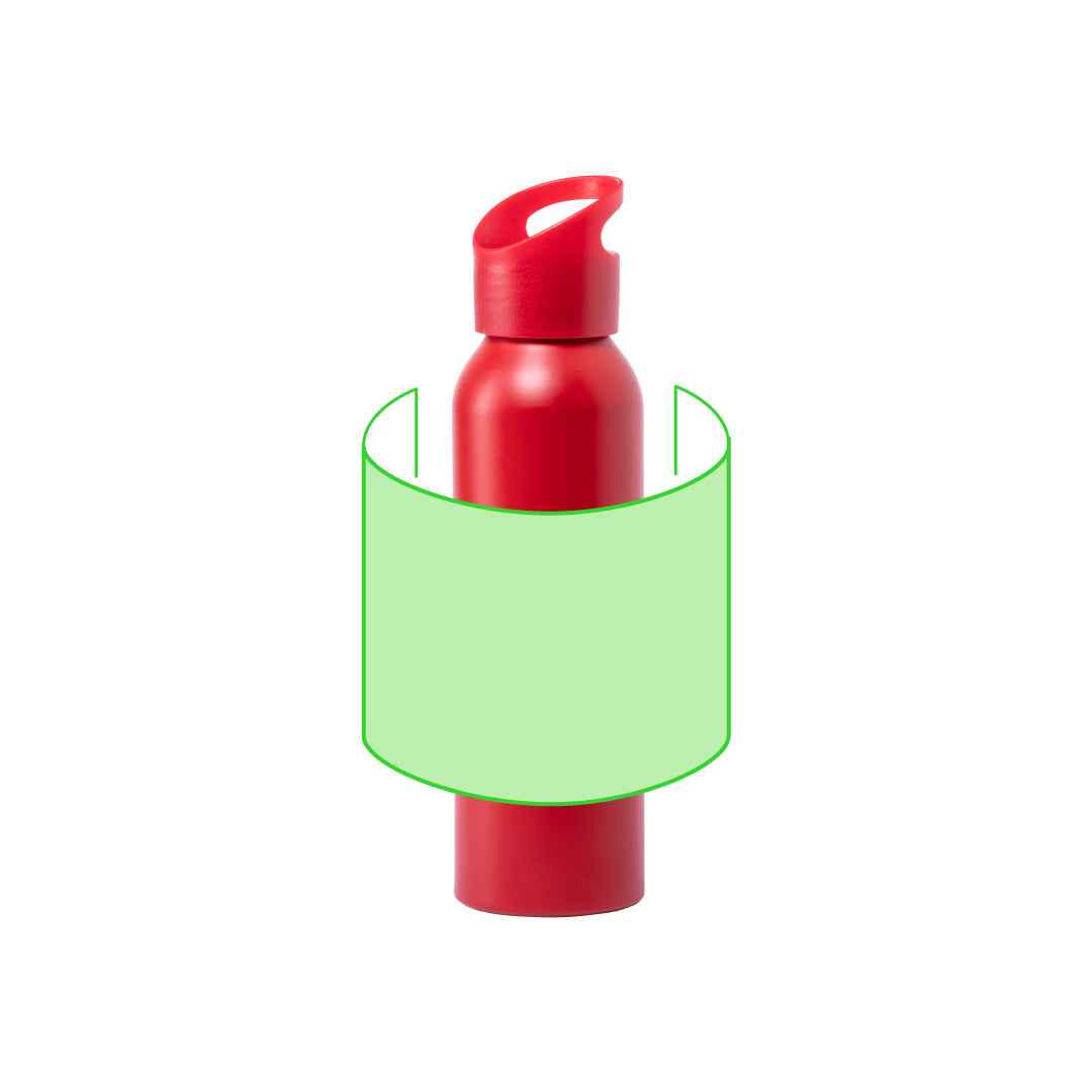 Runtex Aluminium Bottle – Durable 600ml Matt Finish Water Bottle