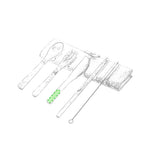 Corpax Bamboo Cutlery Set – Sustainable and Practical Takeaway Solution