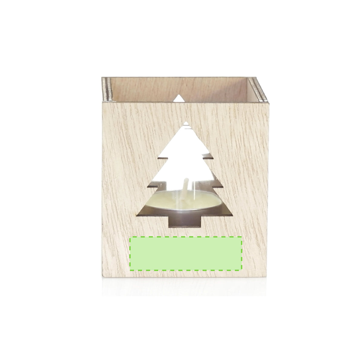 Keylax Vanilla Scented Christmas Candle - Sustainable Festive Decor
