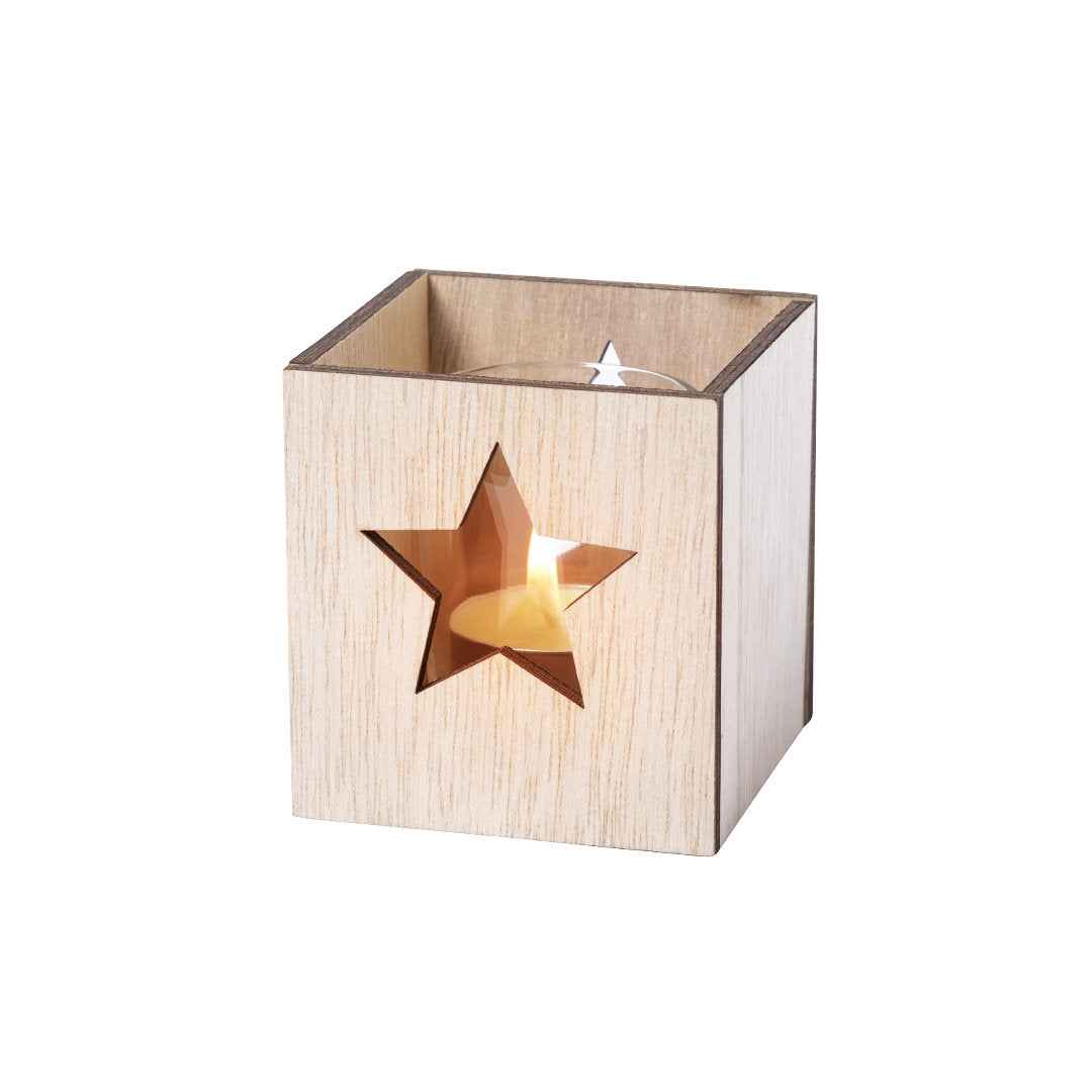 Keylax Vanilla Scented Christmas Candle - Sustainable Festive Decor