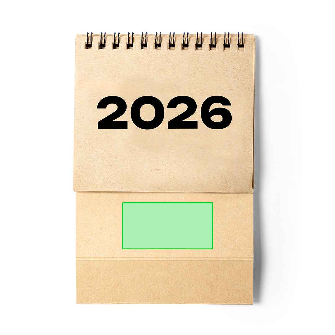 Lasow Desktop Calendar – Sustainable Office Essential from Fou Tees Ireland