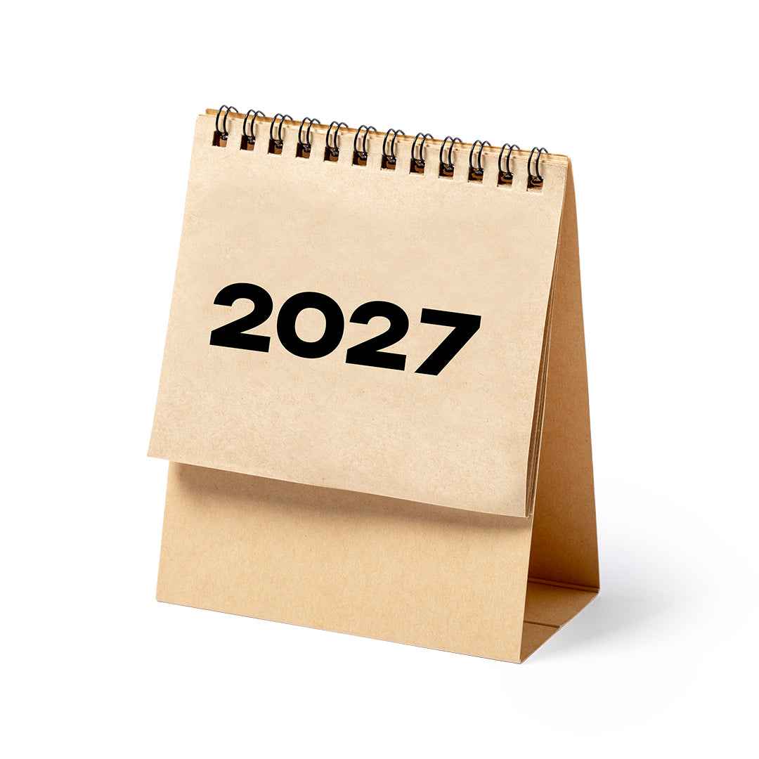 Lasow Desktop Calendar – Sustainable Office Essential from Fou Tees Ireland