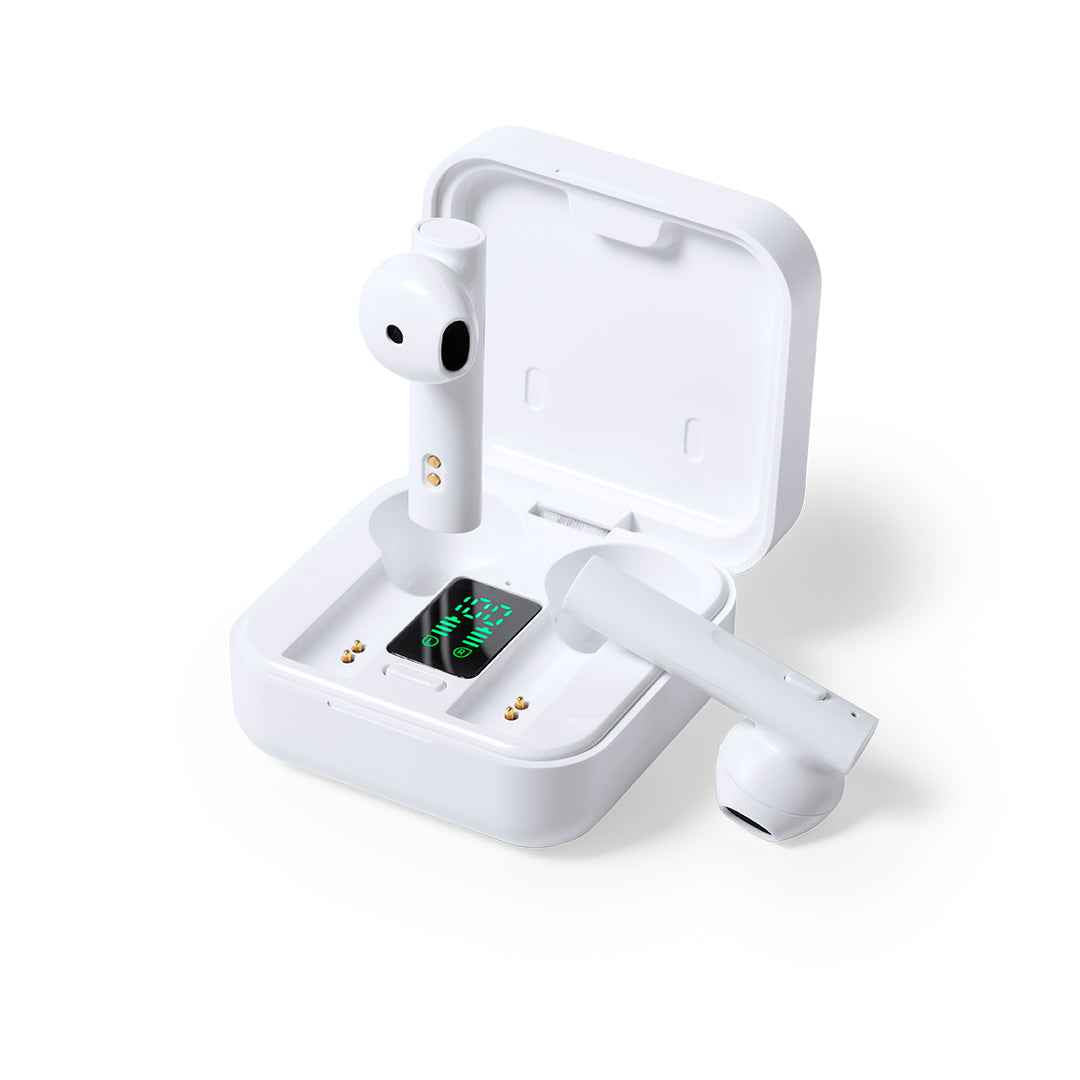Vinzer Bluetooth Earphones with Solar Charging – Bulk Orders from Fou Tees Ireland