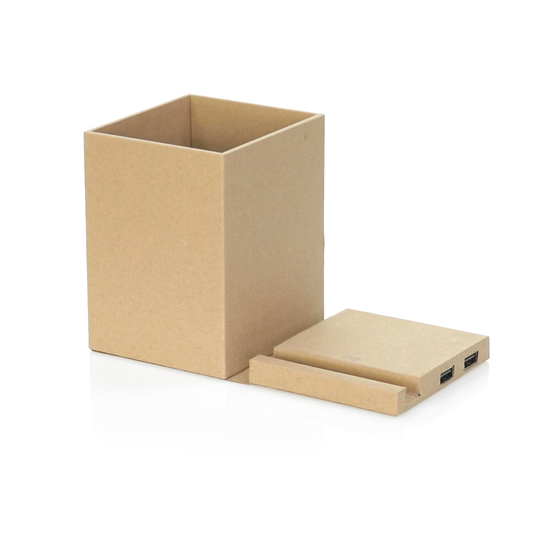 Sondur Multifunctional Pen Holder – Sustainable Office Accessory from Fou Tees Ireland