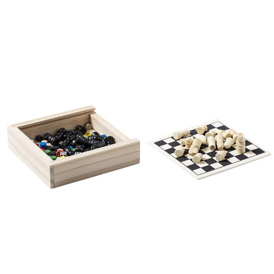 Parchess Game Set – Durable Wooden Nature Line Board for Clubs and Businesses