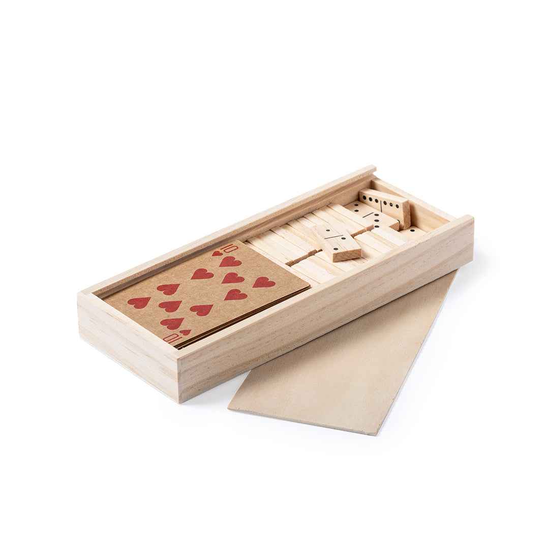 Halin Sustainable Game Set – Eco-Friendly Wooden and Card Games