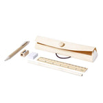 Palermo Wooden Stationery Case – Sustainable Writing Set for Businesses