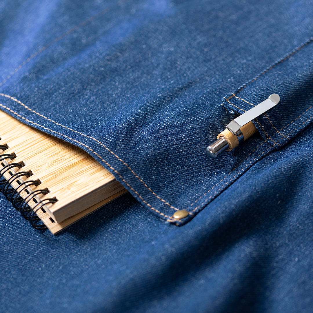 Rober Heavy-Duty Apron with Denim Finish for Irish Businesses