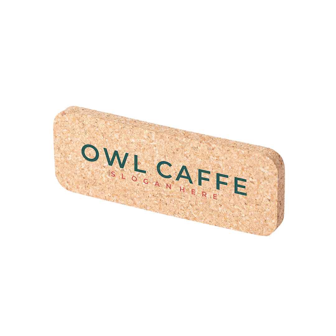 Sartal Natural Cork Lapel Pin – Sustainable Promotional Item