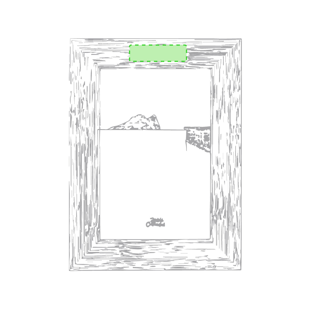 Liban Photo Frame - Elegant MDF Frame for 10x15 cm Photos