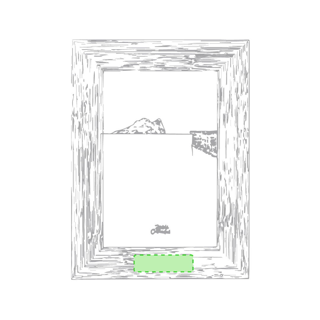 Liban Photo Frame - Elegant MDF Frame for 10x15 cm Photos