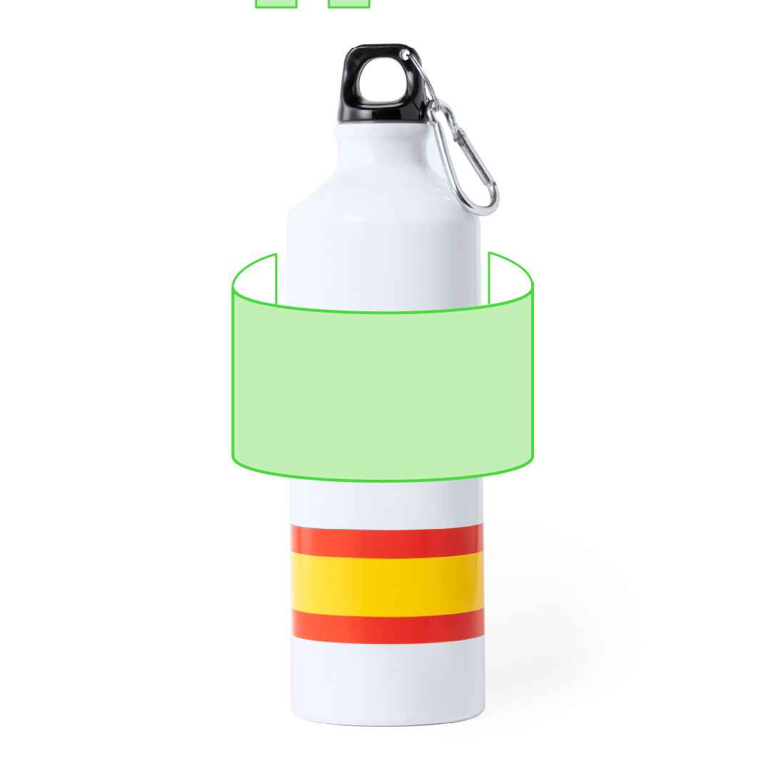 Alprin Water Bottle - Durable Aluminium Bottle with Spain Design | Fou Tees Ireland