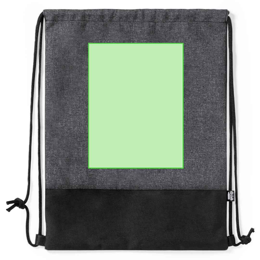 Stabby Reflective Drawstring Backpack - Durable & Sustainable