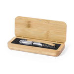Flomek Corkscrew – Sustainable Bamboo and Metal Wine Accessory
