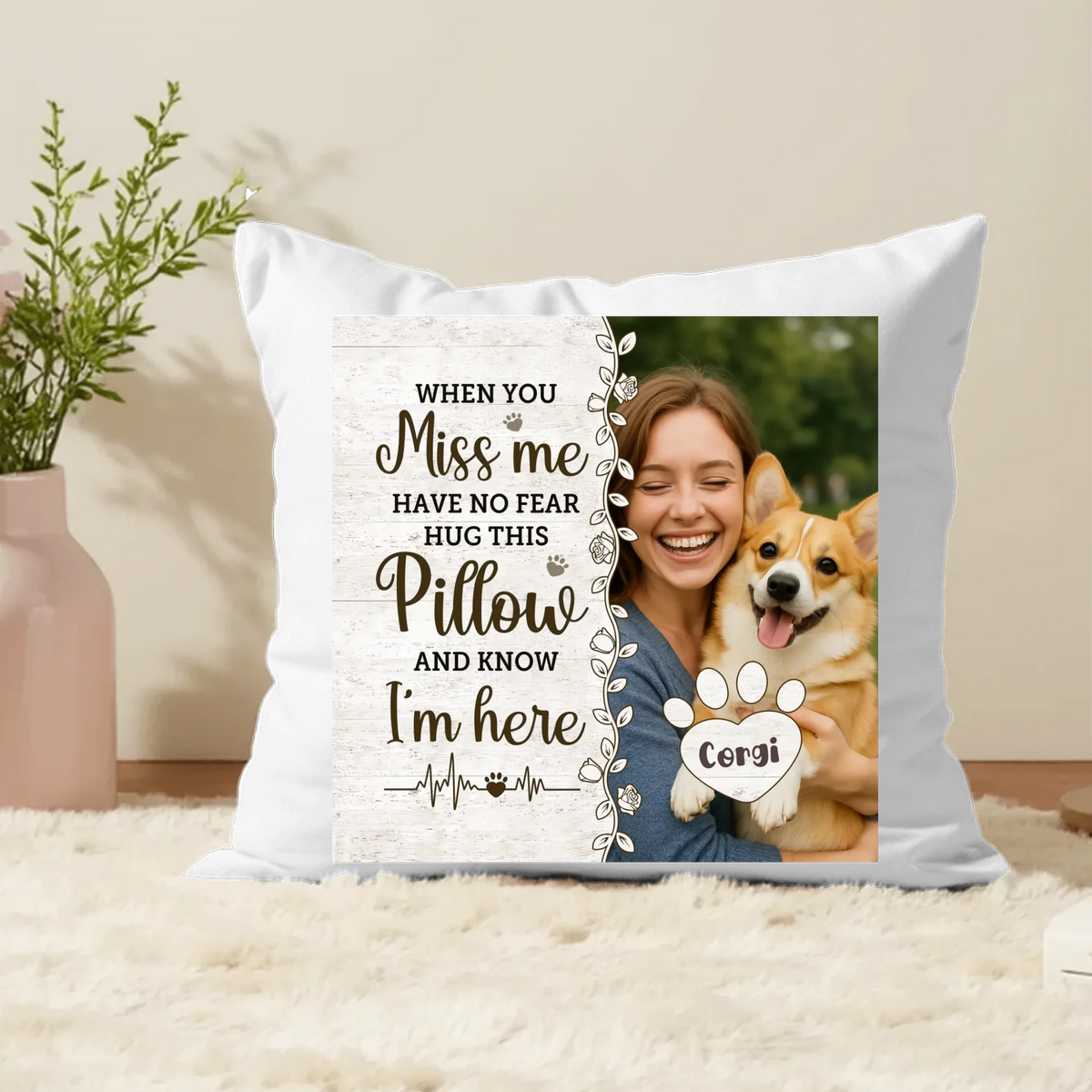 Pet Memorial - Cushion