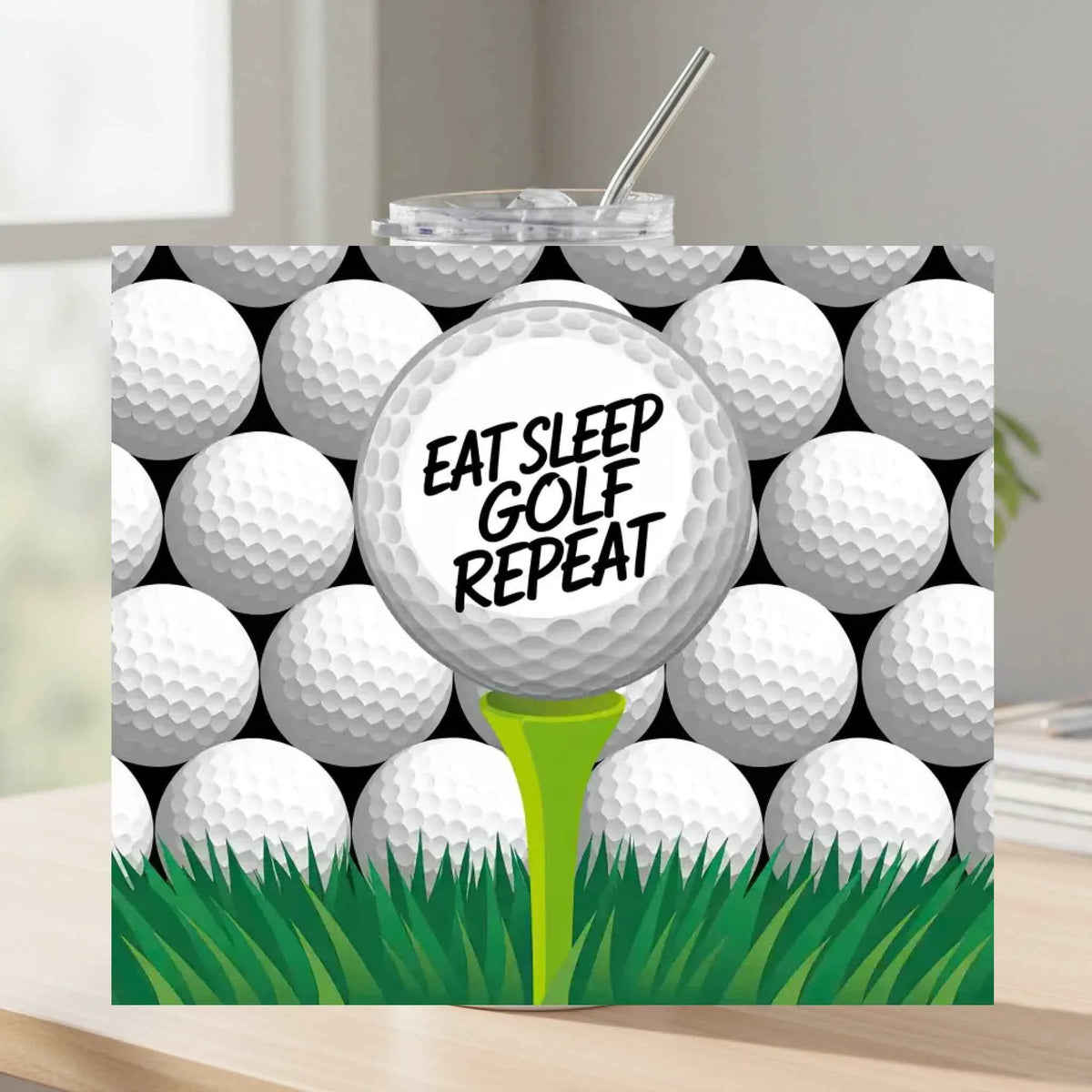 Eat Sleep Golf Repeat - Tumbler