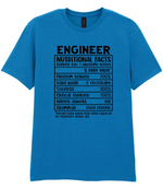 Engineer Nutritional Facts - T-shirt
