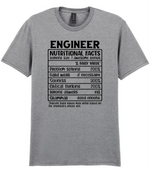 Engineer Nutritional Facts - T-shirt