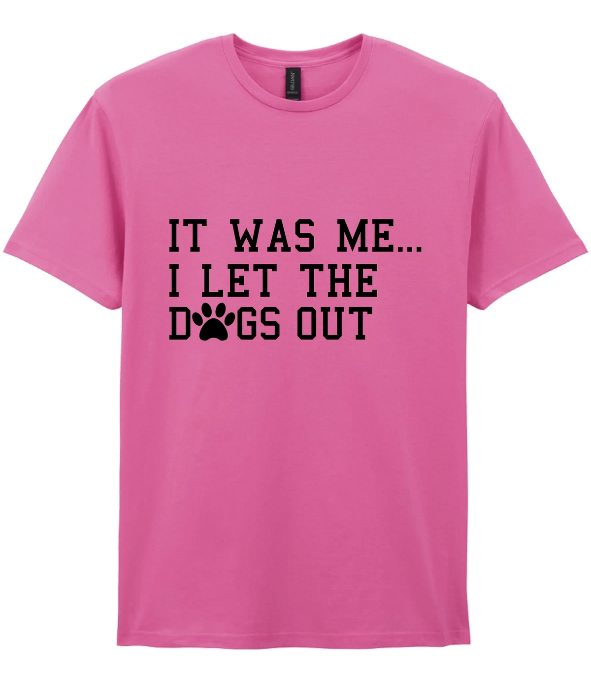 It Was Me I Let The Dogs Out - T-shirt