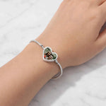 Custom Heart Photo Bracelet