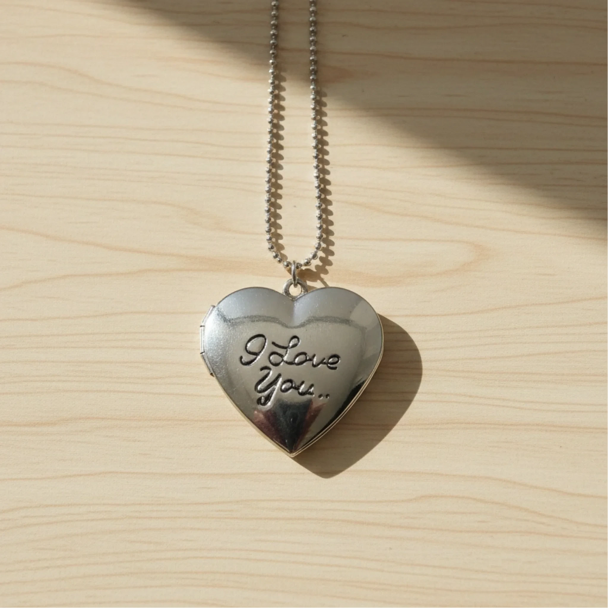 Custom I Love You Locket