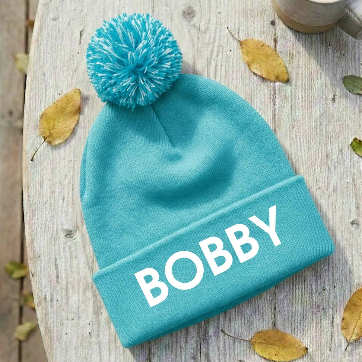 Embroidered Name Beanie