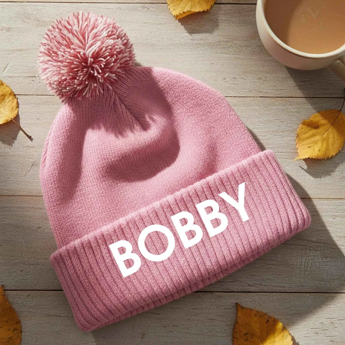 Embroidered Name Beanie