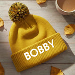 Embroidered Name Beanie