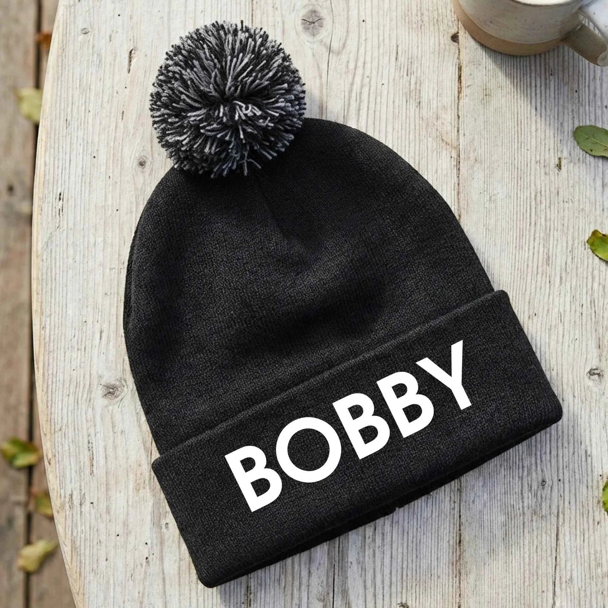 Embroidered Name Beanie
