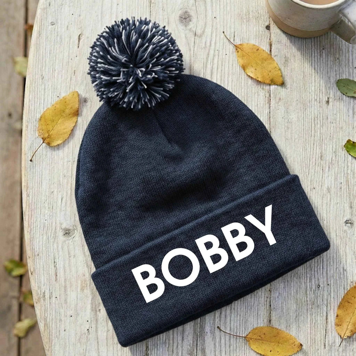 Embroidered Name Beanie