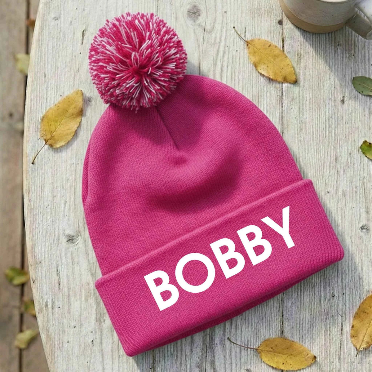 Embroidered Name Beanie