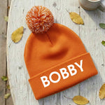 Embroidered Name Beanie