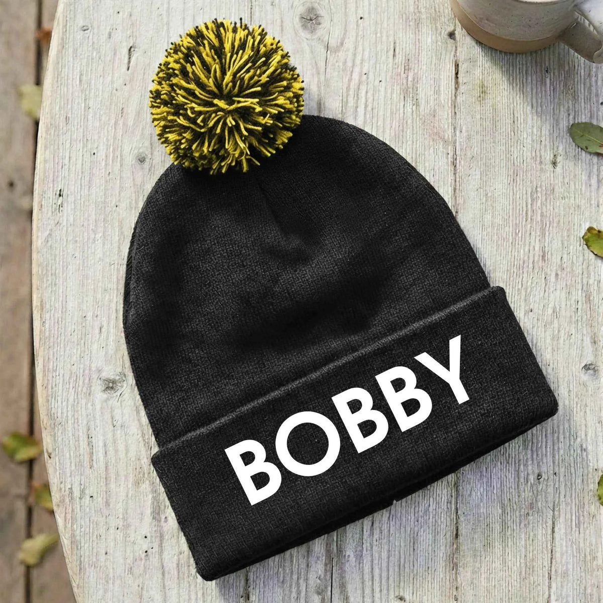 Embroidered Name Beanie