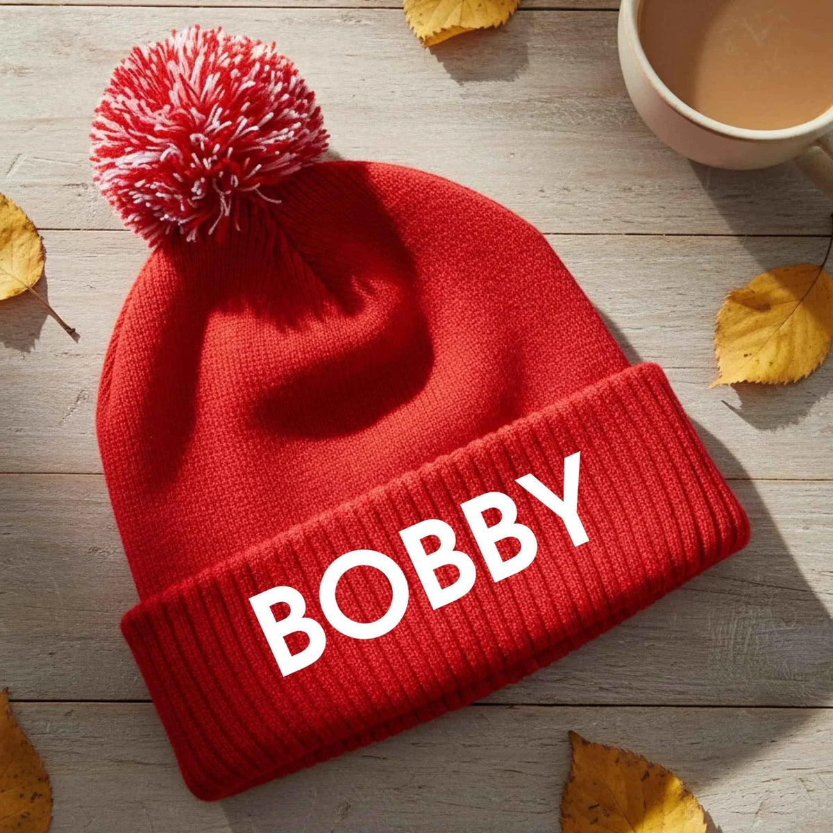 Embroidered Name Beanie