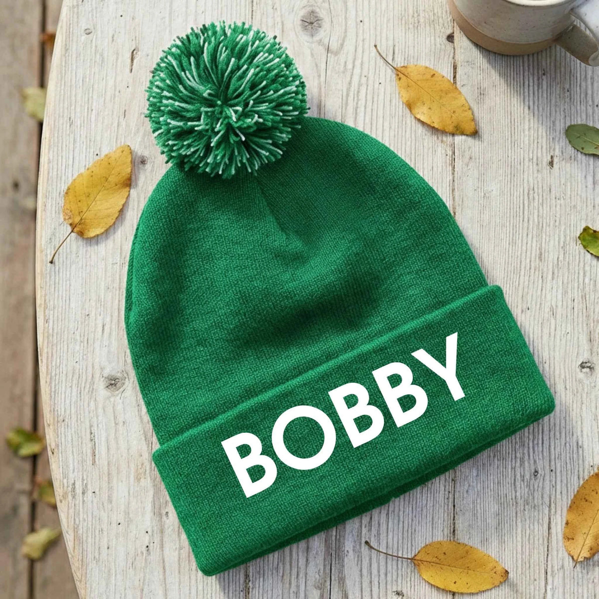 Embroidered Name Beanie