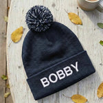 Embroidered Name Beanie