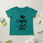 I woke up this cute - Baby T-shirt