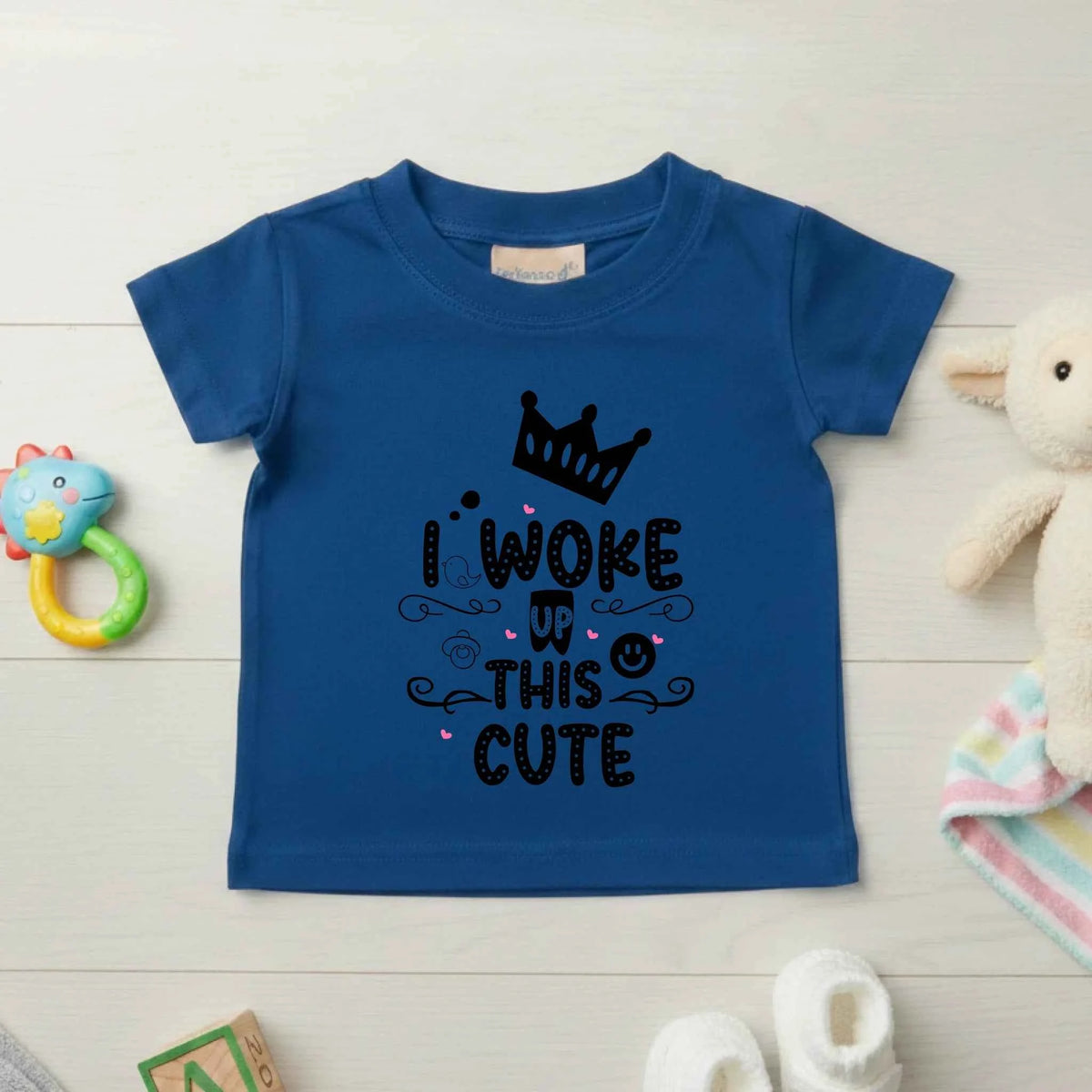 I woke up this cute - Baby T-shirt