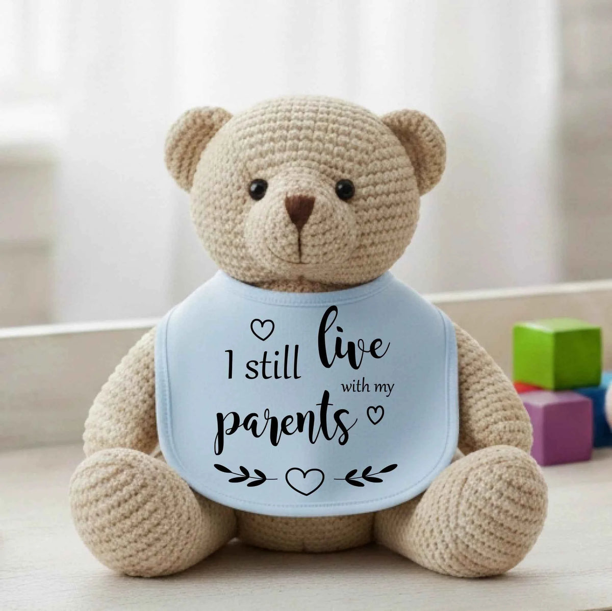 I Still Live With My Parents - Baby Bib