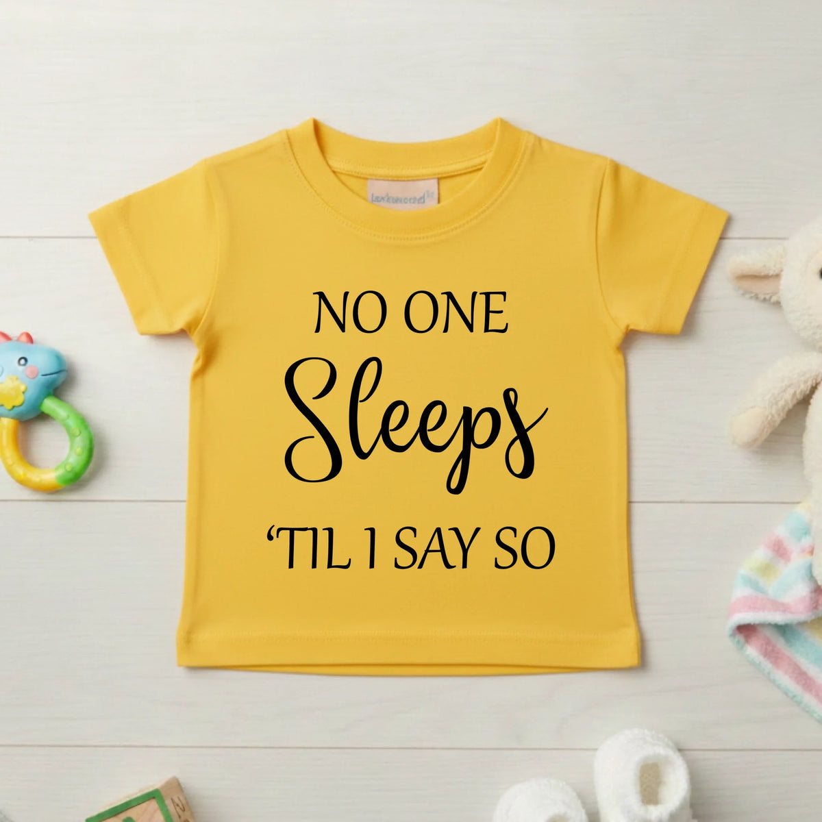No One Sleeps Till I Say So - Baby T-shirt - Fou Tees